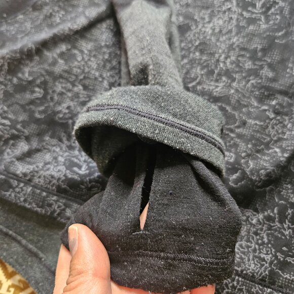 Smartwool PhD 1/4 Zip Pullover Top Merino Wool Blend Light Wind Women's SZ Large - Picture 11 of 14